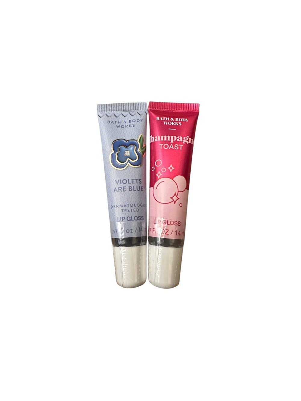 Bath & Body Works Set 2 ( Violet Are Blue & Champgne Toast )